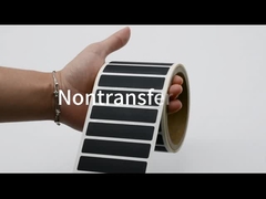 25 mmx10 mm Etiquetas Adesivas de Alta Temperatura 1 milímetro de Material Poliamida Branco Matte