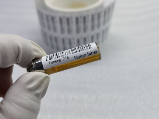 Nylon Anti Static Labels Aggressive Adhesive Multi Purpose