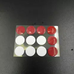 Custom Logo Anti Static Labels Blank Water Damaged Color Change Warranty Stickers
