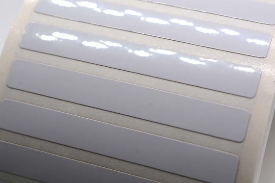 50.8x6.35mm High Temperature Adhesive Labels 1mil White Gloss Polyimide Label For Anti-Static