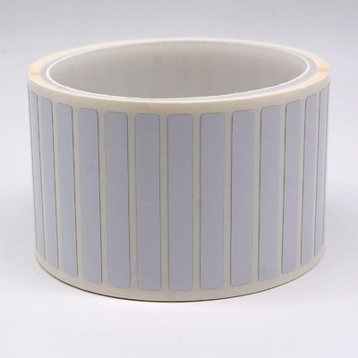 50.8x6.35mm High Temperature Adhesive Labels 1mil White Gloss Polyimide Label For Anti-Static