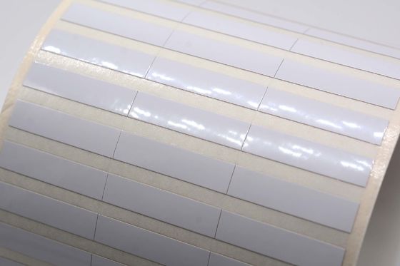 25x6mm 2mil White Gloss High Temperature Resistant Polyimide Label For Anti-Static