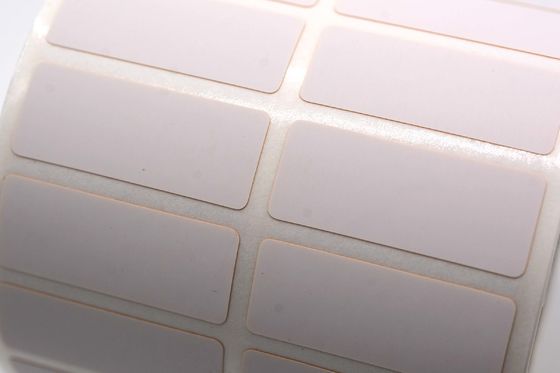 25mmx10mm High Temperature Adhesive Labels 1mil White Matte Polyimide Material