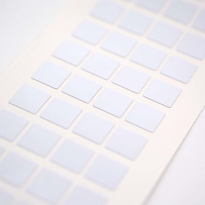 9.5mmx9.5mm 1mil Blue Gloss High Temperature Resistant Polyimide Label