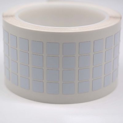 9.5mmx9.5mm 1mil Blue Gloss High Temperature Resistant Polyimide Label