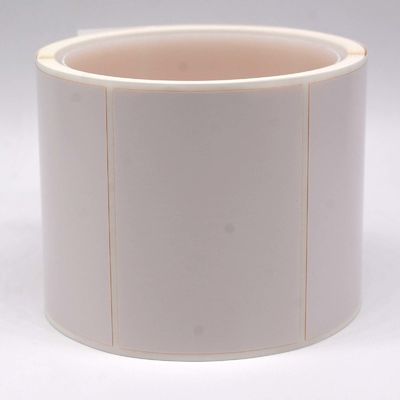70mmx50mm 1mil White Matte High Temperature Resistant Polyimide Label