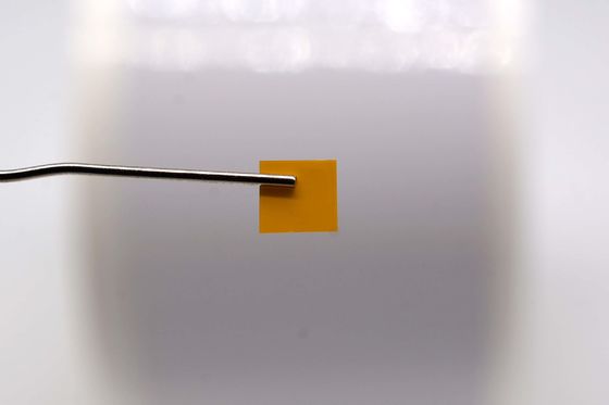5.5mmx5.5mm Permanent Adhesive Label 1mil White Gloss High Temperature Resistant Polyimide Label