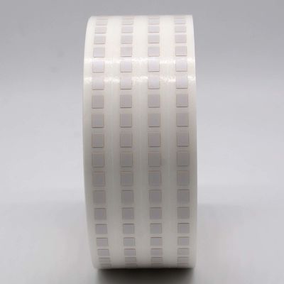 4x5mm Thermal Transfer Adhesive Label 1mil White Matte Anti Static Polyimide Label