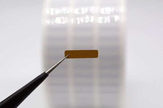 12.5mmx3mm 1.5mil White Gloss High Temperature Resistant Polyimide Label