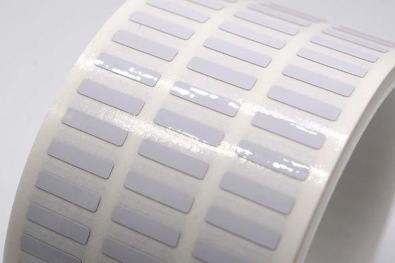 12.5mmx3mm 1.5mil White Gloss High Temperature Resistant Polyimide Label