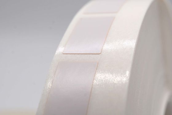 12.5mmx21mm Thermal Transfer Adhesive Label 1mil White Matte Polyimide Label