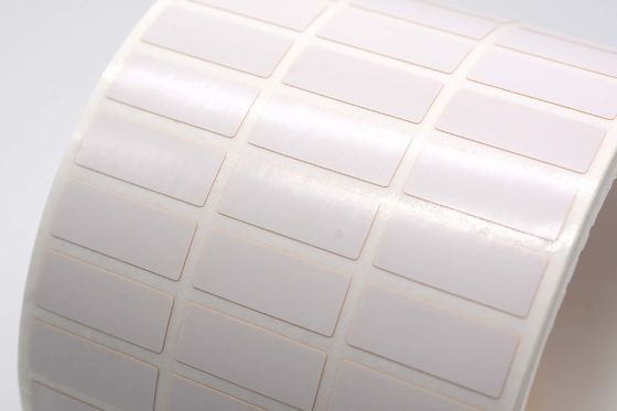 20mmx8mm 1mil  Thermal Transfer Roll Labels White Matte Label For 3 Row
