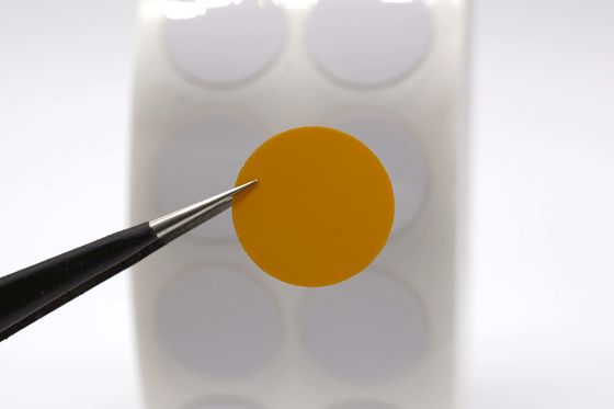 15.5mm 1.5mil White Gloss High Temperature Resistant Polyimide Label