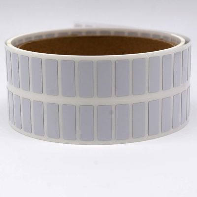16mmx6mm Low Temperature Labels 1.5mil White Gloss High Temperature Resistant Polyimide Label