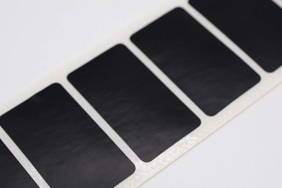 35mmx20mm 	Low Temperature Labels 1mil Black Matte High Temperature Resistant Polyimide Label