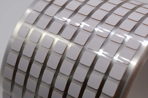 6mmx6mm 1.5mil White Gloss High Temperature Resistant Polyimide Label