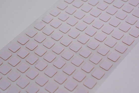 6mmx6mm 1.5mil White Gloss High Temperature Resistant Polyimide Label