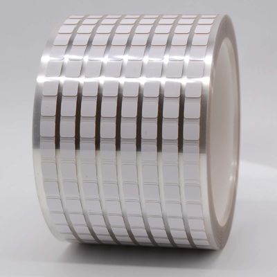 6mmx6mm 1.5mil White Gloss High Temperature Resistant Polyimide Label