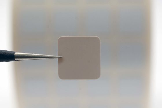 9.5mmx9.5mm 1mil Blue Gloss High Temperature Resistant Polyimide Label