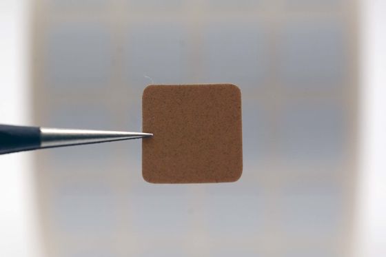 9.5mmx9.5mm 1mil Blue Gloss High Temperature Resistant Polyimide Label