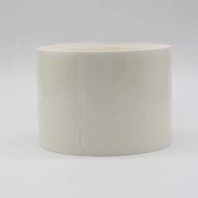 20x100-20mm Cable Adhesive Label 1mil White Matte Translucent Water Resistant Vinyl Cable Label