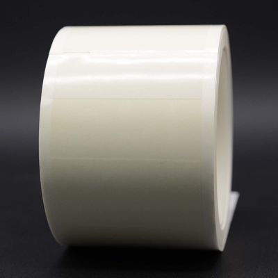 20x100-20mm Cable Adhesive Label 1mil White Matte Translucent Water Resistant Vinyl Cable Label