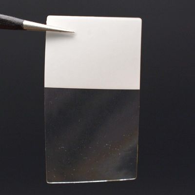 20mmx38-15mm Cable Adhesive Label 1.5mil White Gloss Transparent Water Resistant Polyester Cable Label