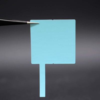 70x40mm Cable Adhesive Label 1.5mil Blue Matte Water Resistant Synthetic Paper Cable Label