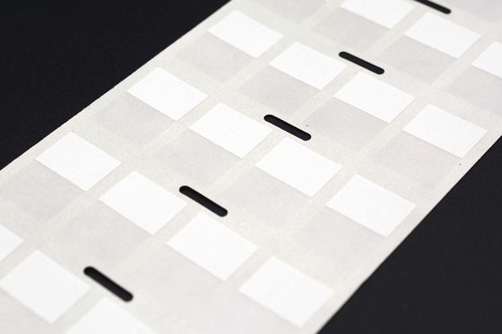 60x25-23mm,2mil White Matte Translucent Water Resistant Vinyl Cable Label