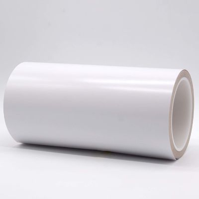 2Mil High Temperature Adhesive Label Material Matte White Permanent Adhesive Polyimide With Glassine