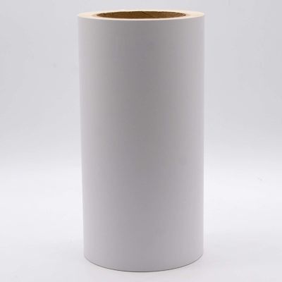 Polyimide Materials Permanent Adhesive Matte White 1Mil With Glassine