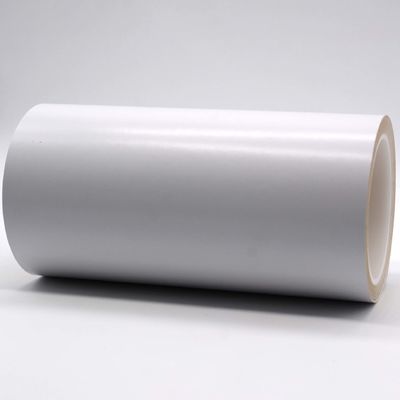 Matte White 1Mil Permanent Adhesive Antistatic Polyimide Reusable Sticker Materials With  Glassine