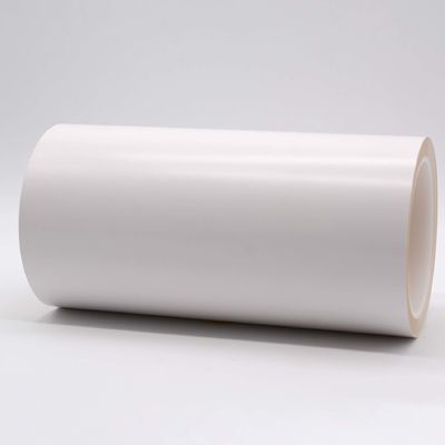 1Mil Matte White Permanent Adhesive Polyimide Materials With Glassine