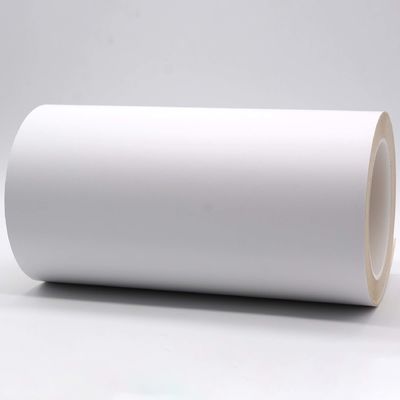 2Mil Anti Static Label Material Matte White Permanent Adhesive Polyimide Materials With Glassine
