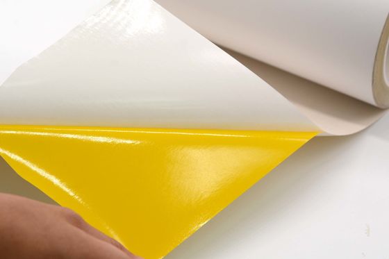2Mil Anti Static Label Material Matte White Permanent Adhesive Polyimide Materials With Glassine