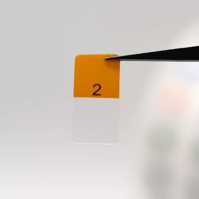 10*20-10mm Adhesive Cable Labels Multicolor Matte Translucent Water Resistant Vinyl Cable Label