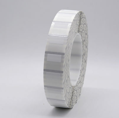 20*22mm Cable Adhesive Label 1mil White Gloss Transparent Water Resistant Polyester Label