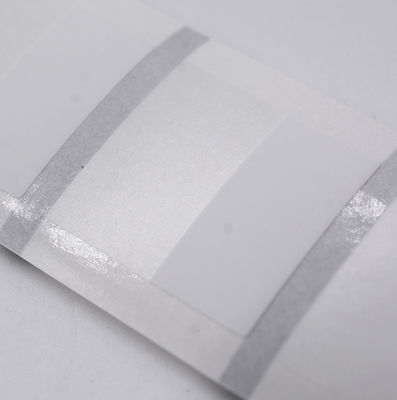 20*22mm Cable Adhesive Label 1mil White Gloss Transparent Water Resistant Polyester Label