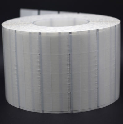 25*35mm Cable Adhesive Label 1mil White Matte Translucent Water Resistant Vinyl Cable Label