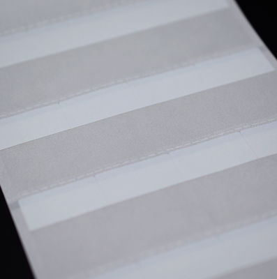 25*35mm Cable Adhesive Label 1mil White Matte Translucent Water Resistant Vinyl Cable Label
