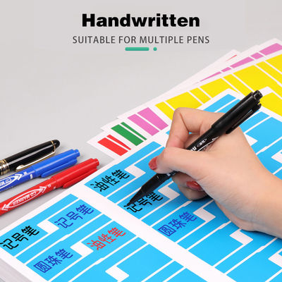 Custom A4 Printable Cable Labels for Industrial Network Stickers