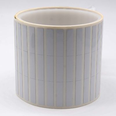 25x6mm 2mil White Gloss High Temperature Resistant Polyimide Label For Anti-Static